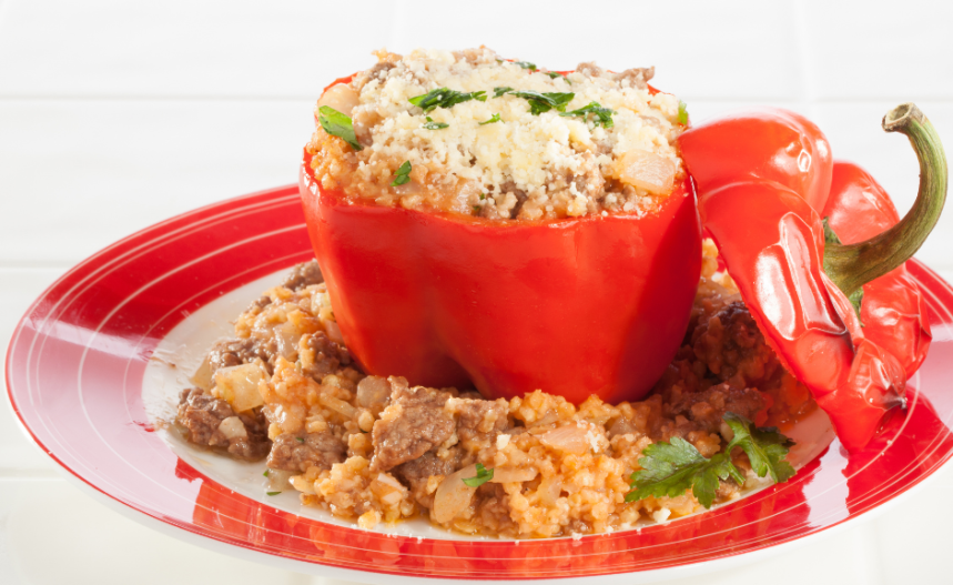Stuffed bell peppers