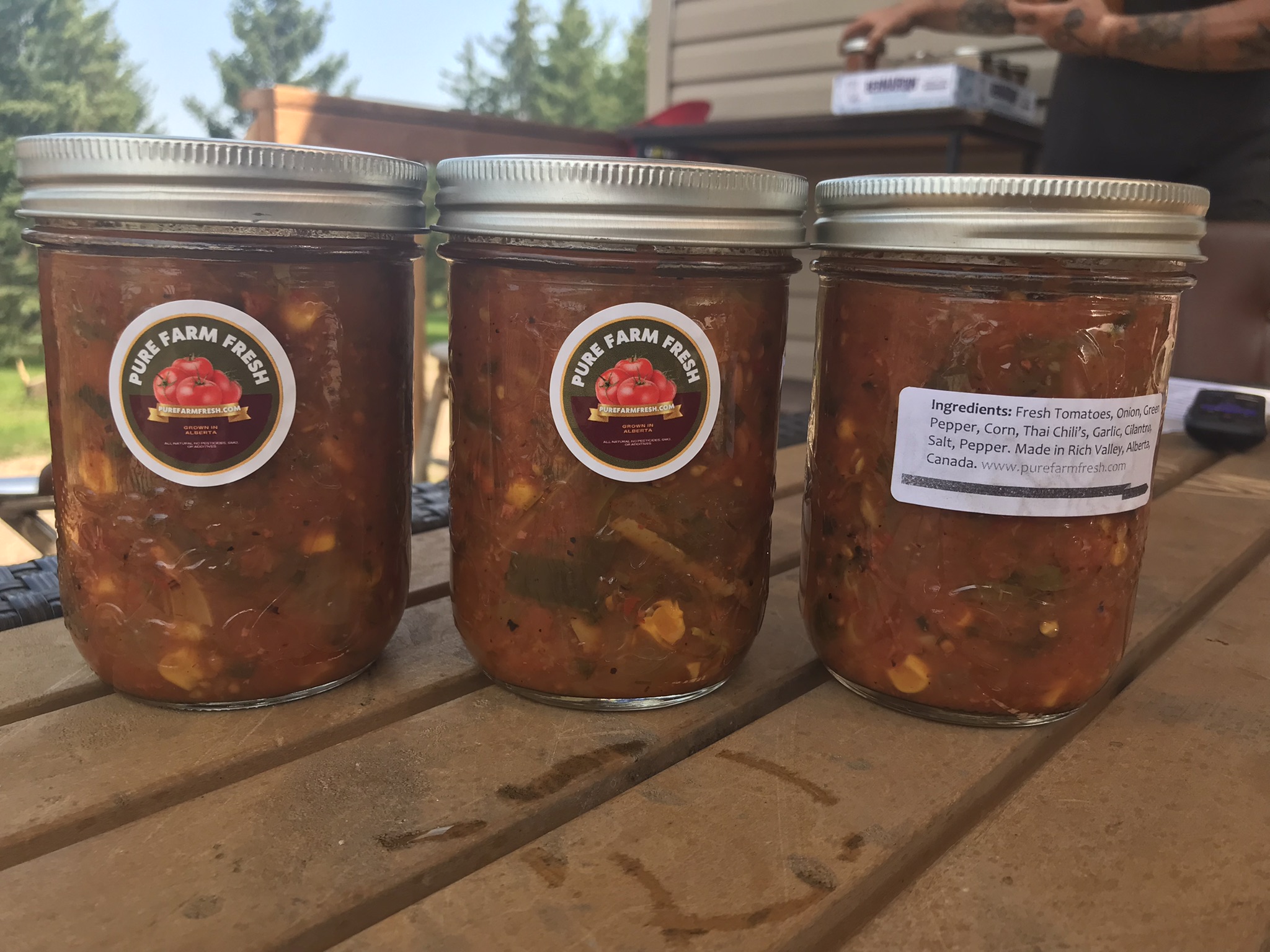 Purefarm Fresh Hot Salsa Purefarm Fresh Hot Salsa