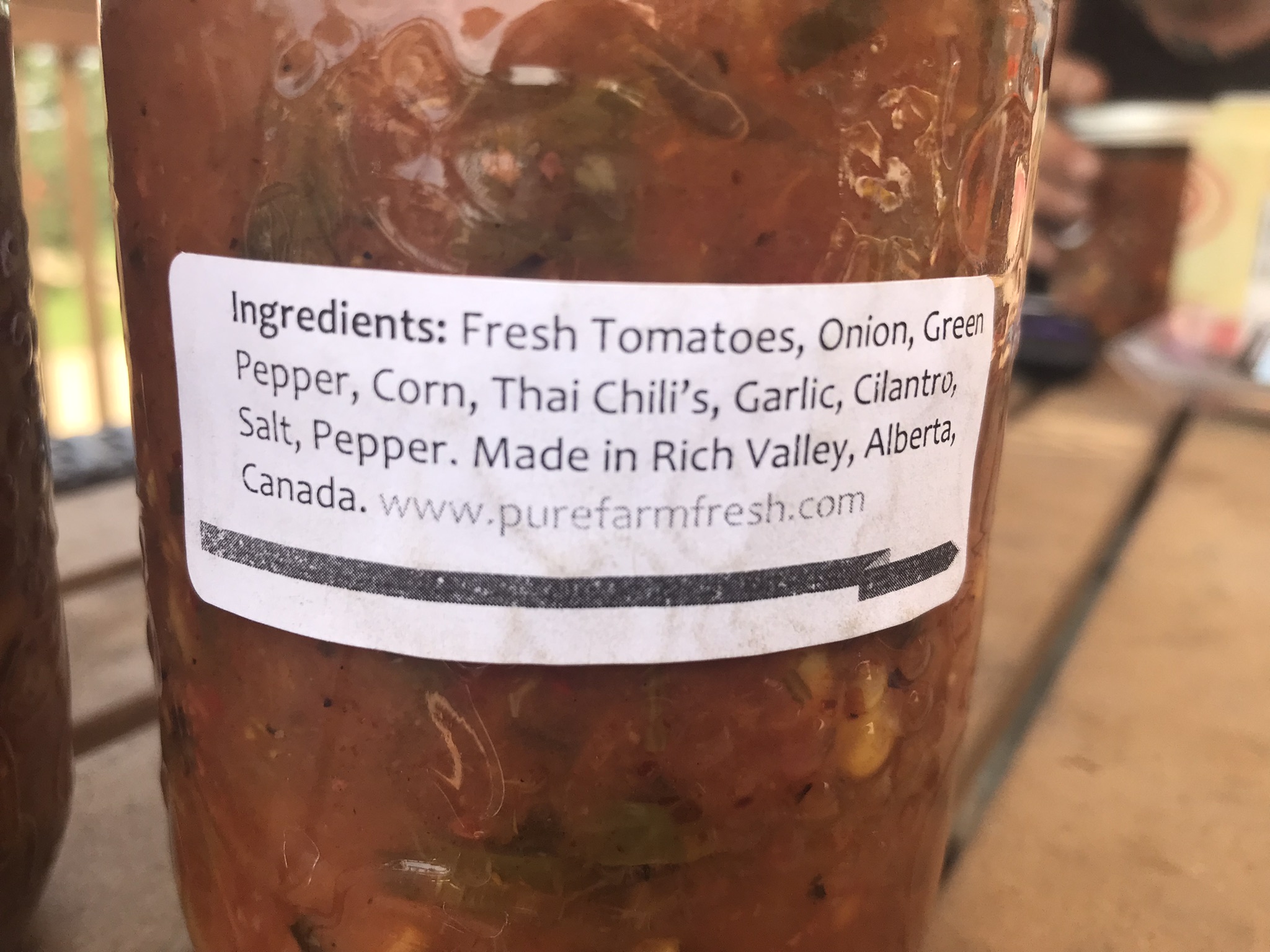 Purefarm Fresh Hot Salsa Purefarm Fresh Hot Salsa
