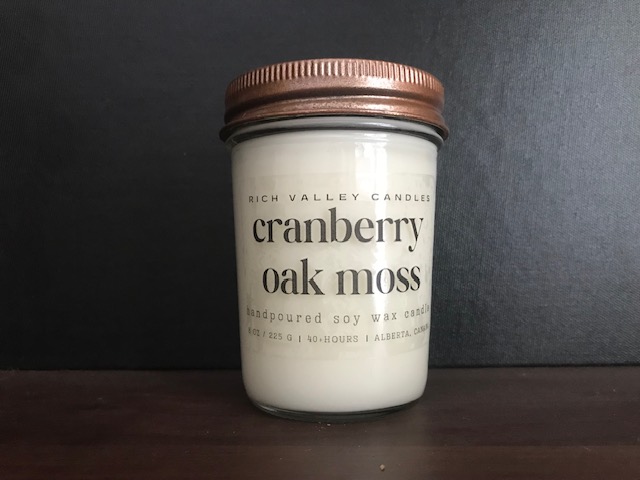 Cranberry Oak Moss Soy candle Cranberry Oak Moss Soy candle