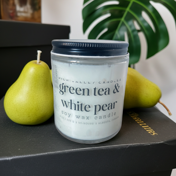 Green Tea and white Pear - main