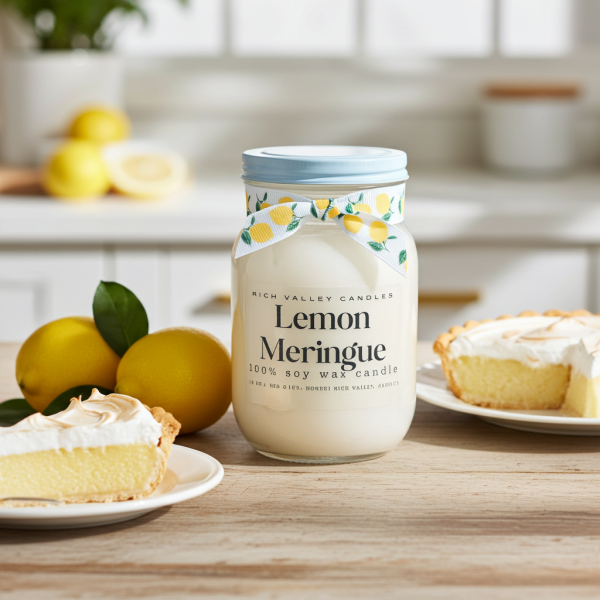 Lemon Meringue Soy Candle