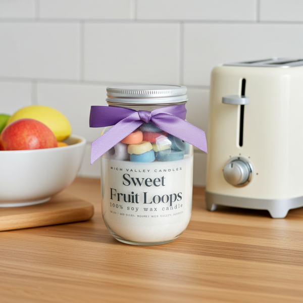 Sweet Fruit Loops candle