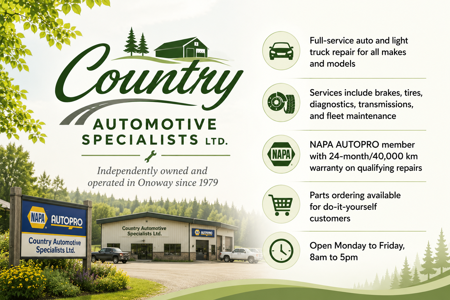 Country Automotive Specialists Ltd.