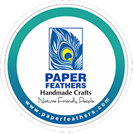 Paper Feather 📜 Handcrafted Gifts from Recycled ♻️ Materials