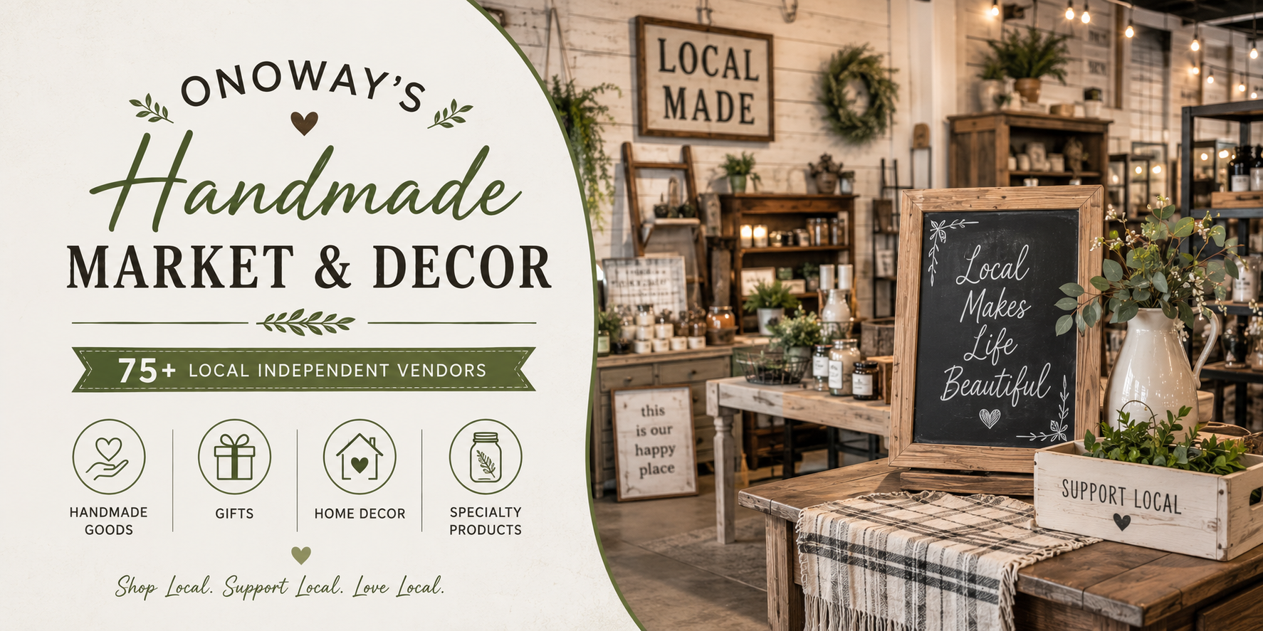 Onoway’s Handmade Market and Decor